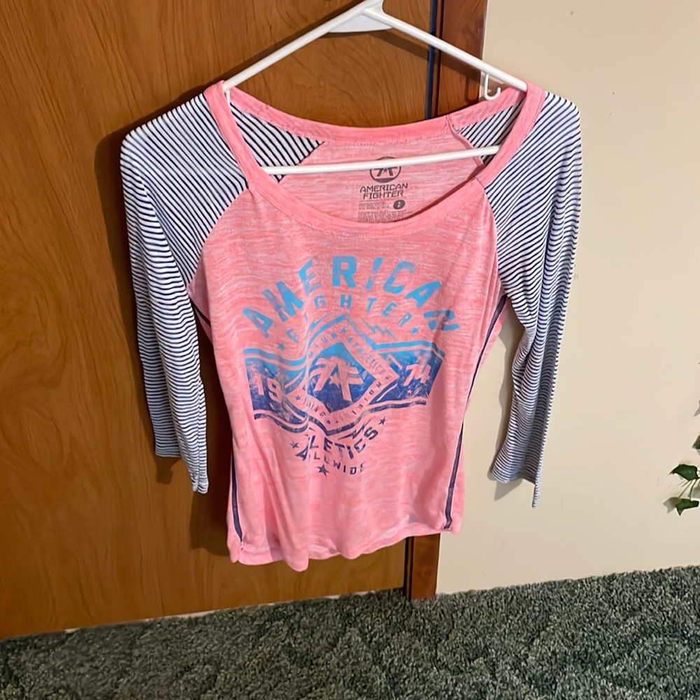 American Fighter Pink Athletic Shirt